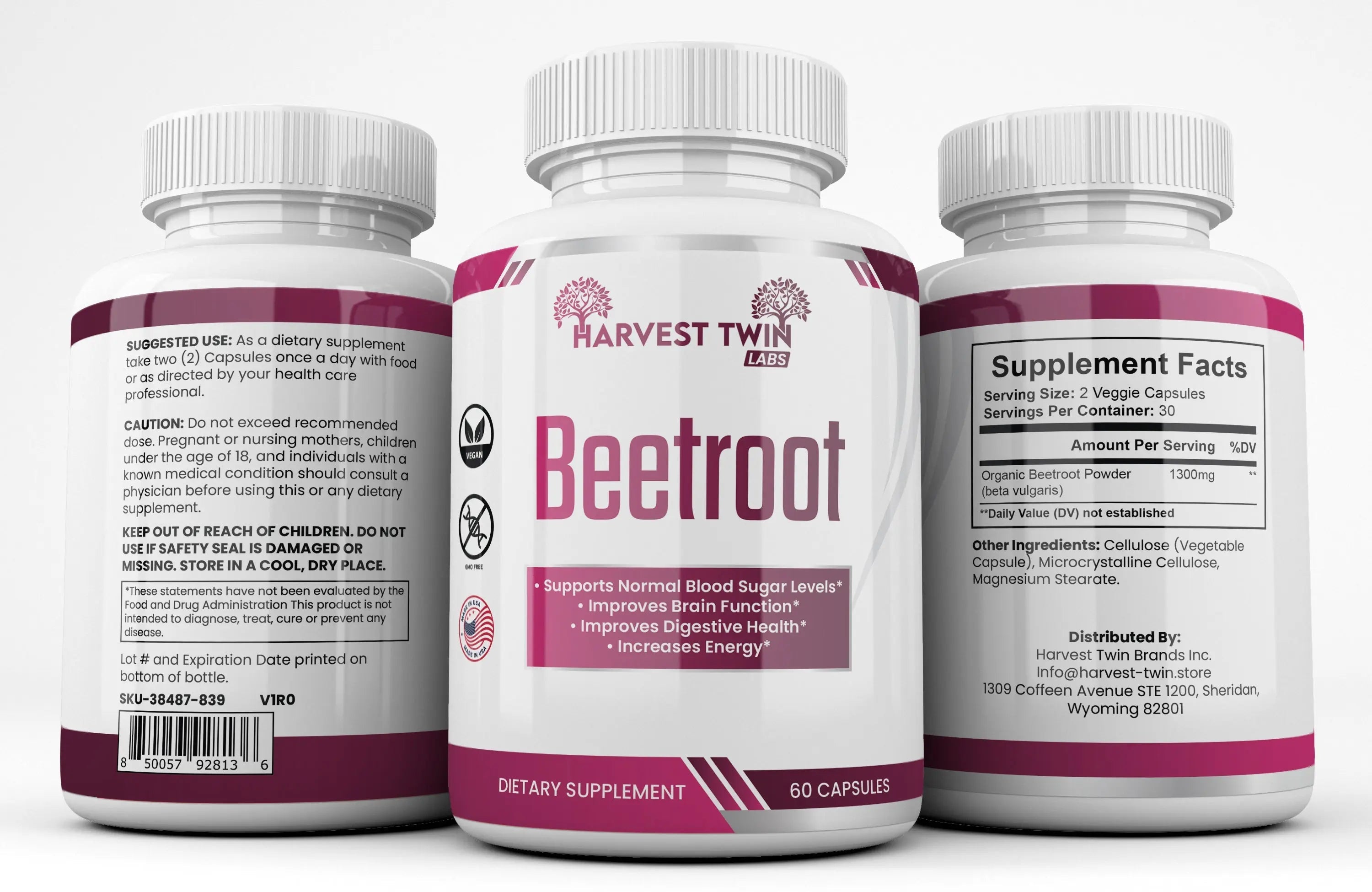 Beetroot Supplement | Harvest Twin Labs-1