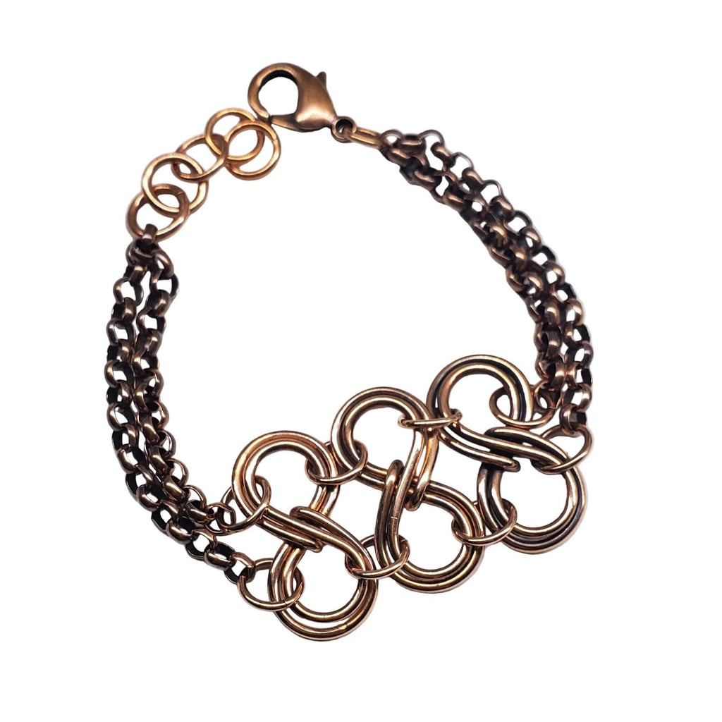 Copper Eternity Bracelet by Alexa Martha-0
