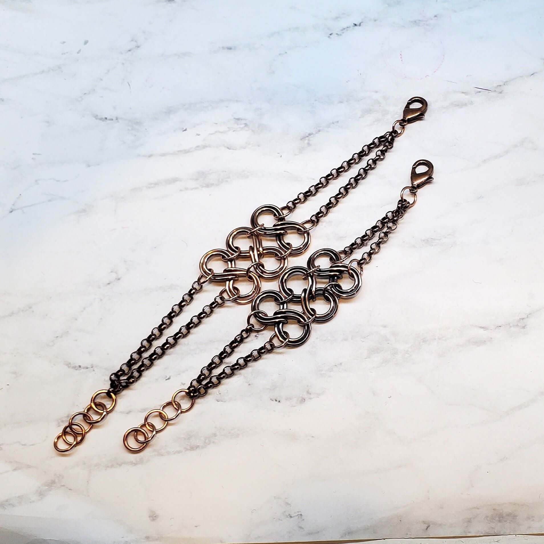 Copper Eternity Bracelet by Alexa Martha-3
