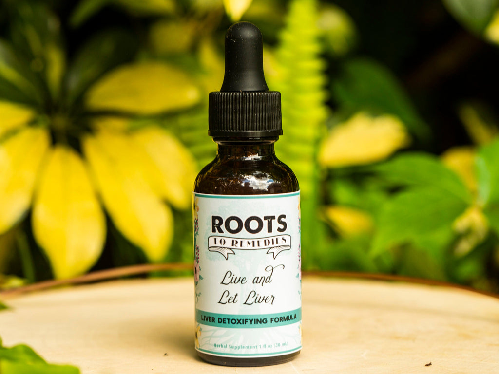 “LIVE AND LET LIVER” LIVER DETOXIFYING HERBAL TINCTURE-1