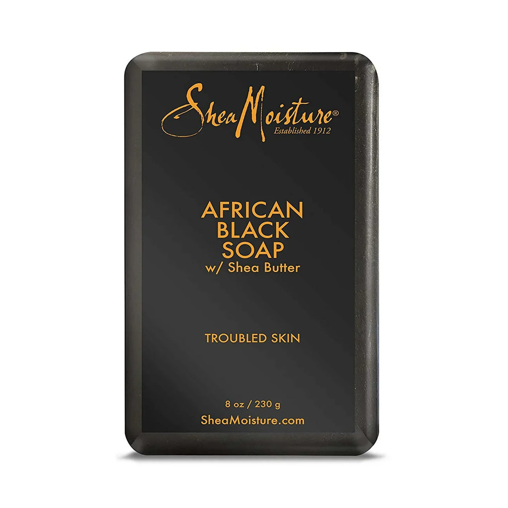 Shea Moisture African Black Soap With Shea Butter 230g-0
