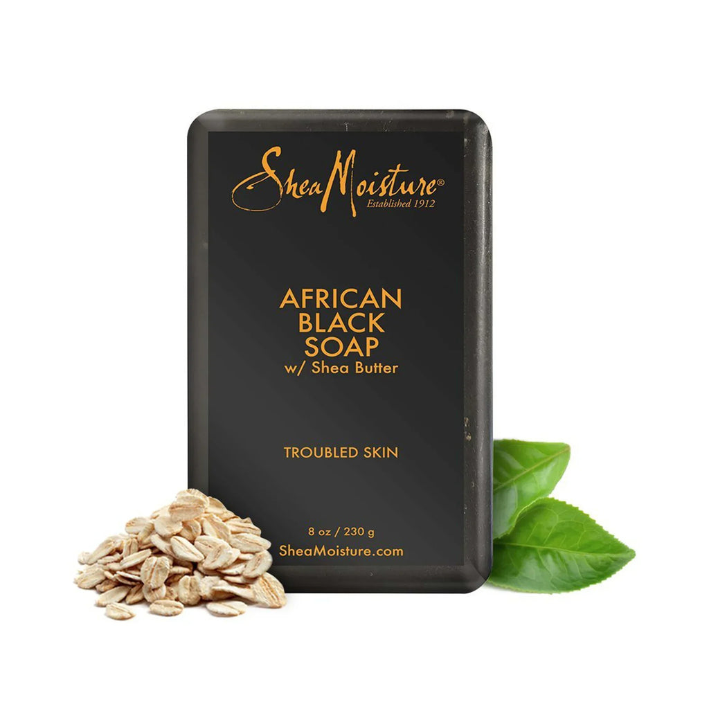 Shea Moisture African Black Soap With Shea Butter 230g-1